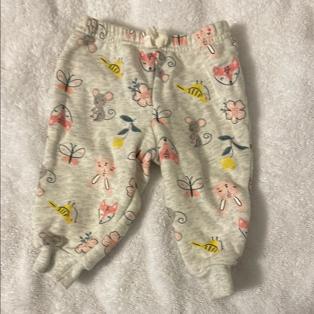Adorable Animal Print Baby Pants